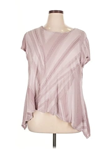Simply Vera Vera Wang Short Sleeve Blouse (view 1)