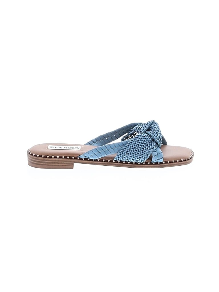Pre-owned Steve Madden Sandals In Blue