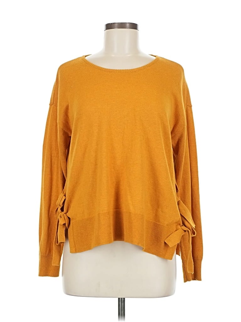 Pre-owned Ci Sono Pullover Sweater In Orange
