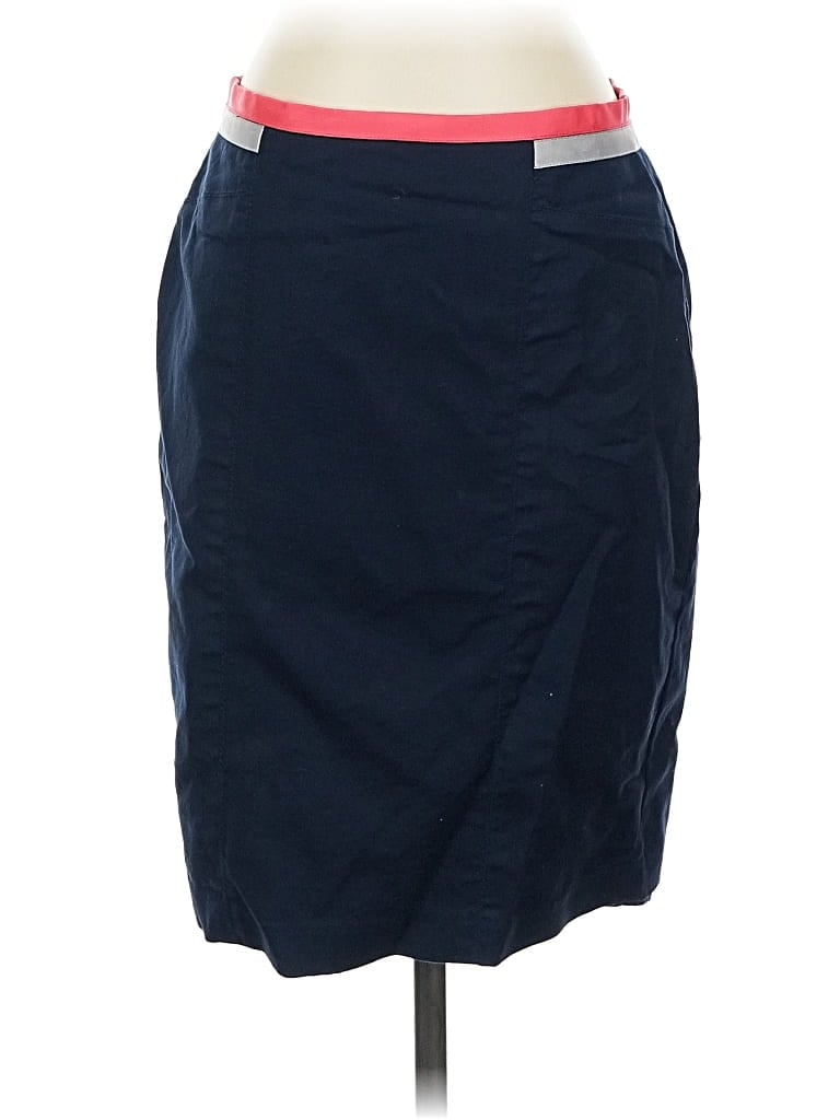 Pre-owned Dalia Collection Formal Skirt In Blue