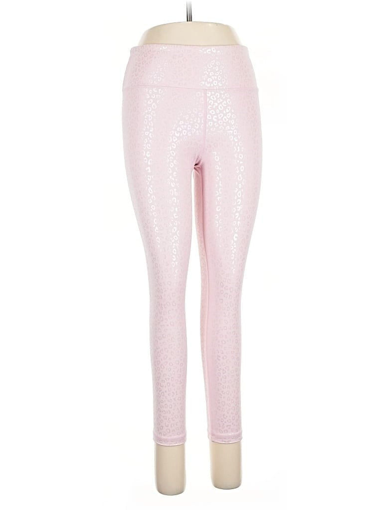 Pre-owned Zyia Active Leggings In Pink