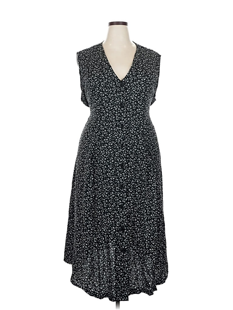 Pre-owned Anthony Richards Casual Dress In Black