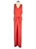 Banana Republic 100% Polyester Solid Red Jumpsuit Size 0 - photo 1