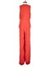 Banana Republic 100% Polyester Solid Red Jumpsuit Size 0 - photo 2