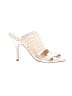 Delman Shoes Ivory White Sandals Size 7 - photo 1