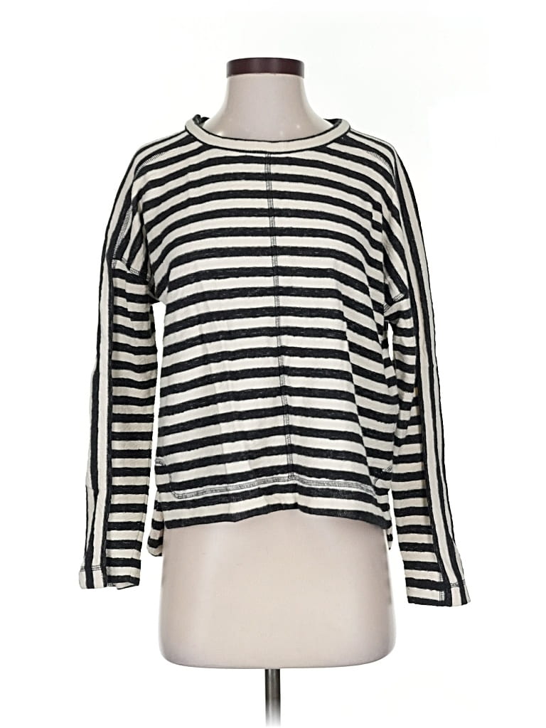 Pre-owned Madewell Pullover Sweater In Black