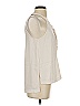 BCBGMAXAZRIA Ivory Sleeveless Blouse Size XS - photo 4