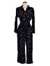 MNG Stars Black Jumpsuit Size 6 - photo 1