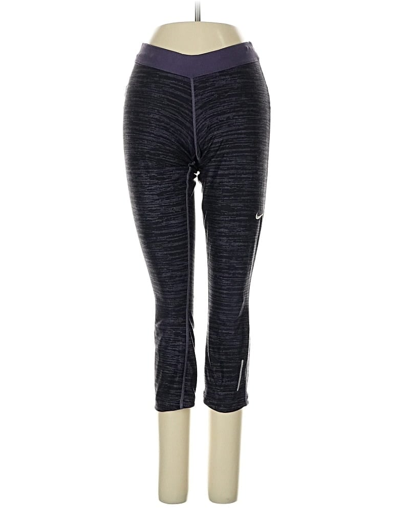 Pre-owned Nike Active Pants In Black