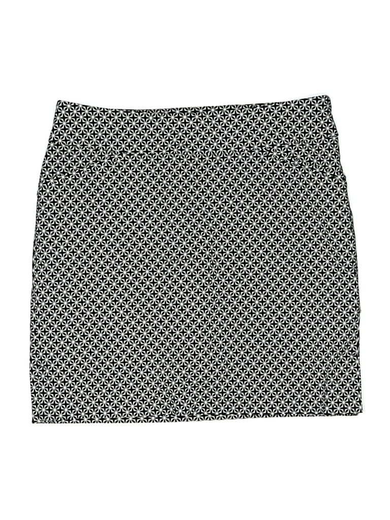 Pre-owned Chico's Casual Skirt In Gray