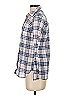 J.Crew Plaid Blue Long Sleeve Button-Down Shirt Size 2 - photo 5