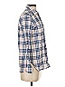 J.Crew Plaid Blue Long Sleeve Button-Down Shirt Size 2 - photo 4