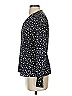 Vince. 100% Silk Polka Dots Black Long Sleeve Silk Top Size XS - photo 5