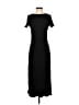 Splendid Solid Black Casual Dress Size S - photo 1