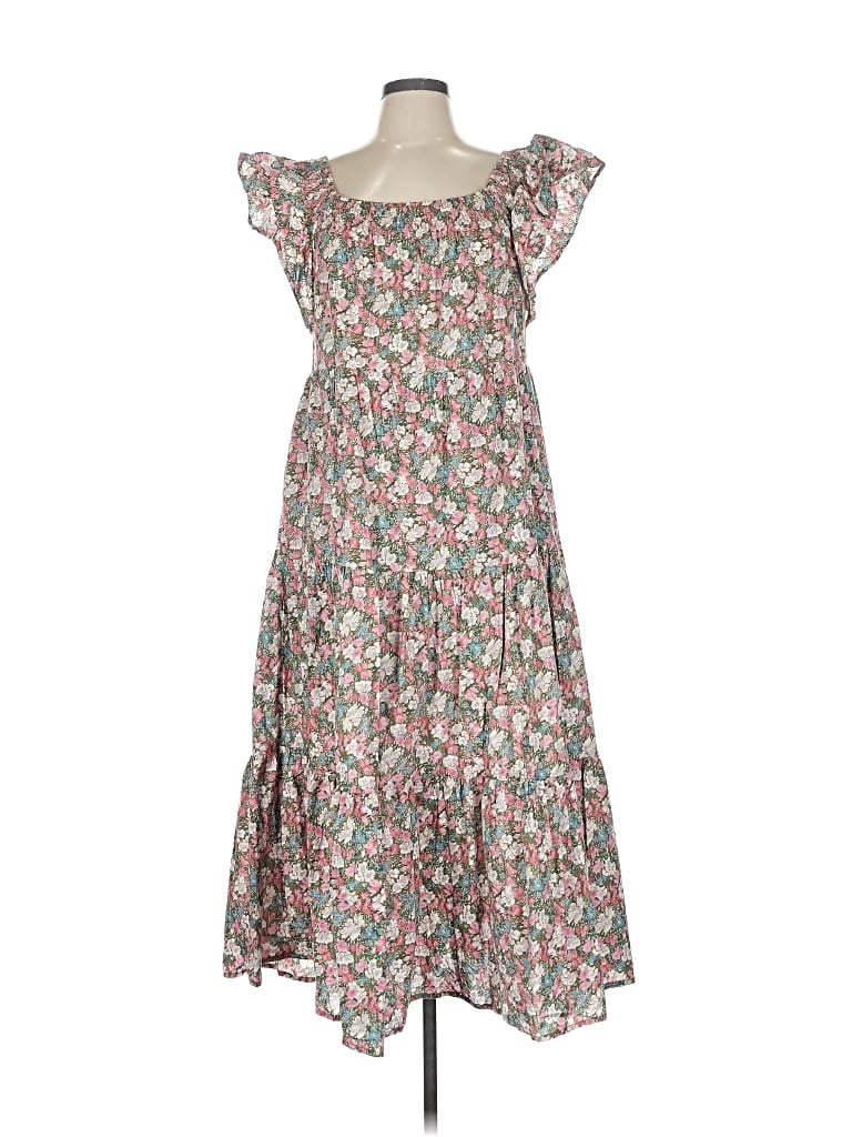 Pre-owned Entro Casual Dress In Gray