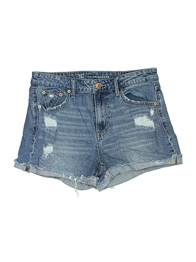 Pre-owned No Boundaries Denim Shorts In Blue