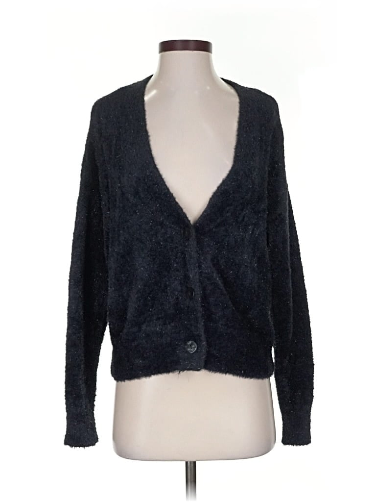 Pre-owned A New Day Cardigan Sweater In Black