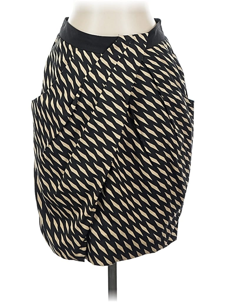 Pre-owned Fei Casual Skirt In Black