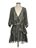 IRO Animal Print Gray Cocktail Dress Size EU (FR) 34 / US 2 - photo 1