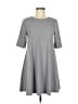 Old Navy Solid Gray Casual Dress Size M - photo 1