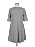 Old Navy Solid Gray Casual Dress Size M - photo 2