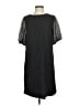 Ann Taylor 100% Polyester Black Casual Dress Size 4 - photo 1