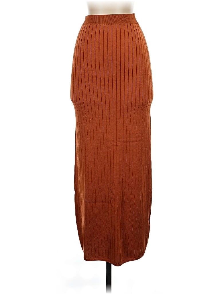 Pre-owned Free People Casual Skirt In Brown