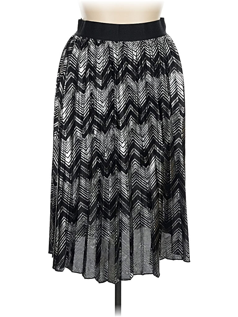Lularoe Casual Skirt In Silver