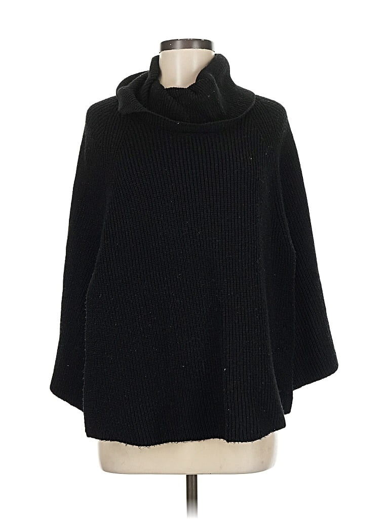 Pre-owned A New Day Poncho In Black