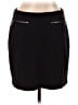 Laundry by Shelli Segal 100% Polyester Solid Black Casual Skirt Size 10 - photo 1