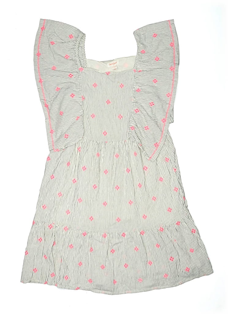 Pre-owned Cat & Jack Kids' Dress In Gray