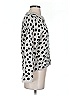 Madewell Polka Dots Silver Wool Pullover Sweater Size XXS - photo 4