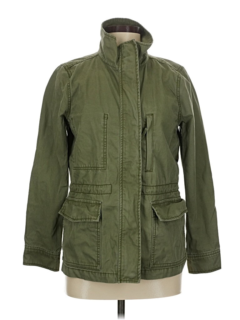 Pre-owned Madewell Jacket In Green