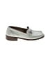 Bally Gray White Flats Size 4 1/2 - photo 1