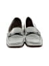 Bally Gray White Flats Size 4 1/2 - photo 2