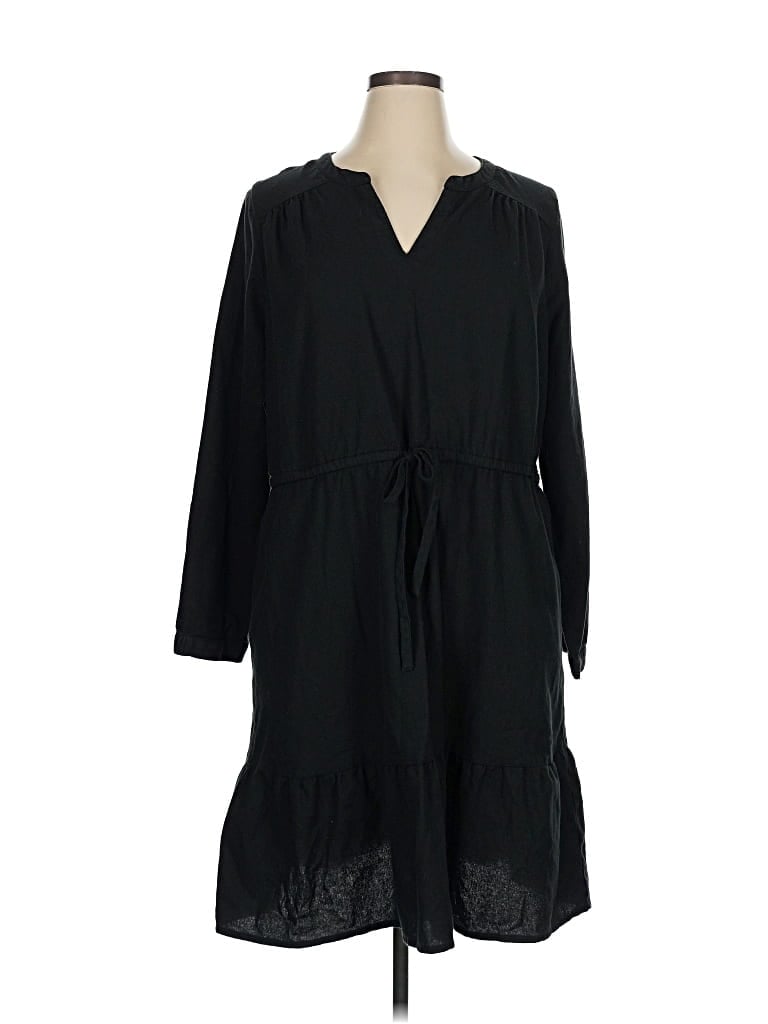 Pre-owned Pact Casual Dress In Black