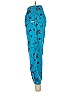 DASH 100% Cotton Print Blue Casual Pants Size S - photo 5