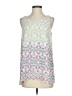 CAbi 100% Polyester Teal Sleeveless Blouse Size S - photo 1