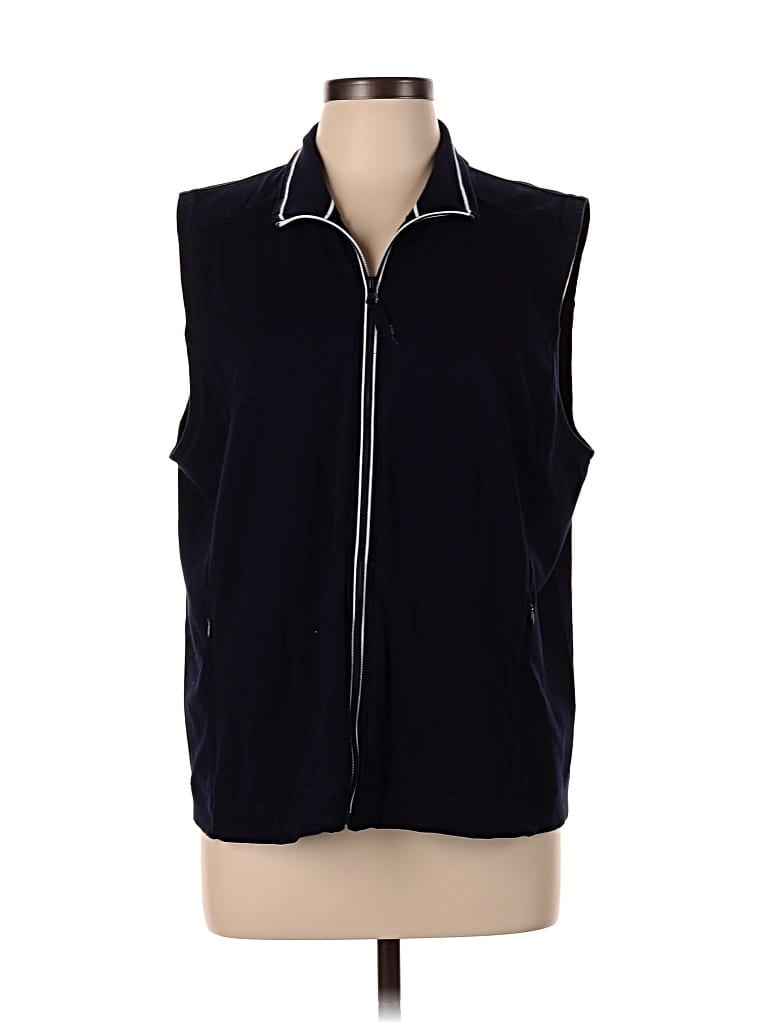 T BY TALBOTS Pre-owned Vest In Blue