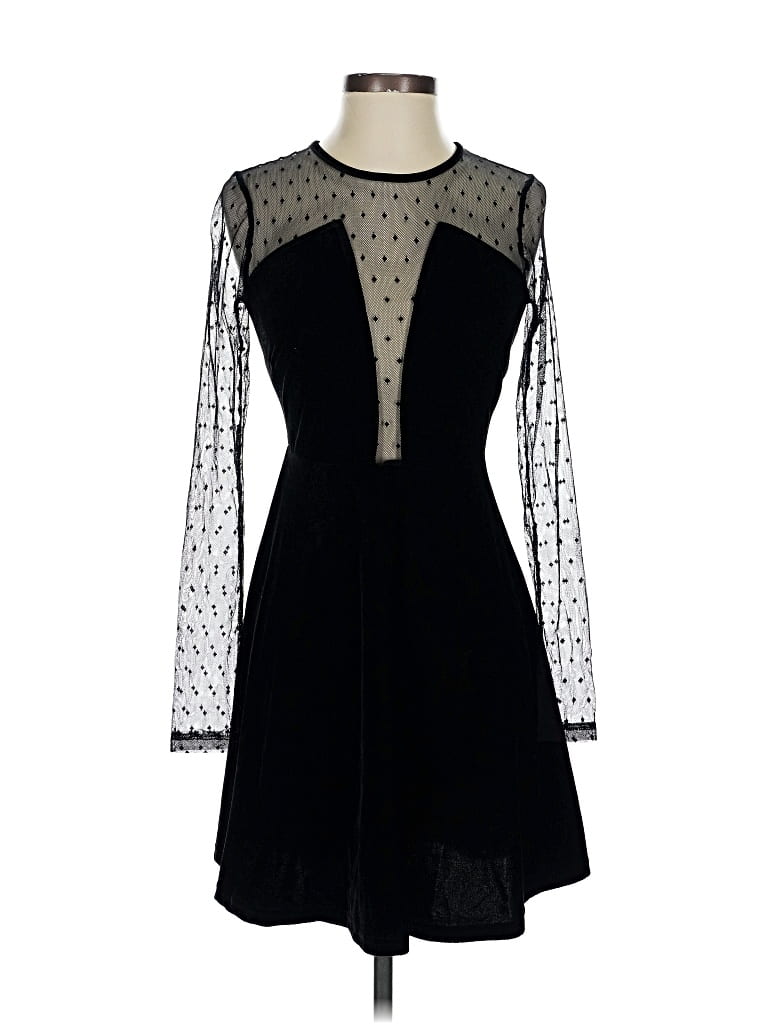 Pre-owned Forever 21 Cocktail Dress In Black