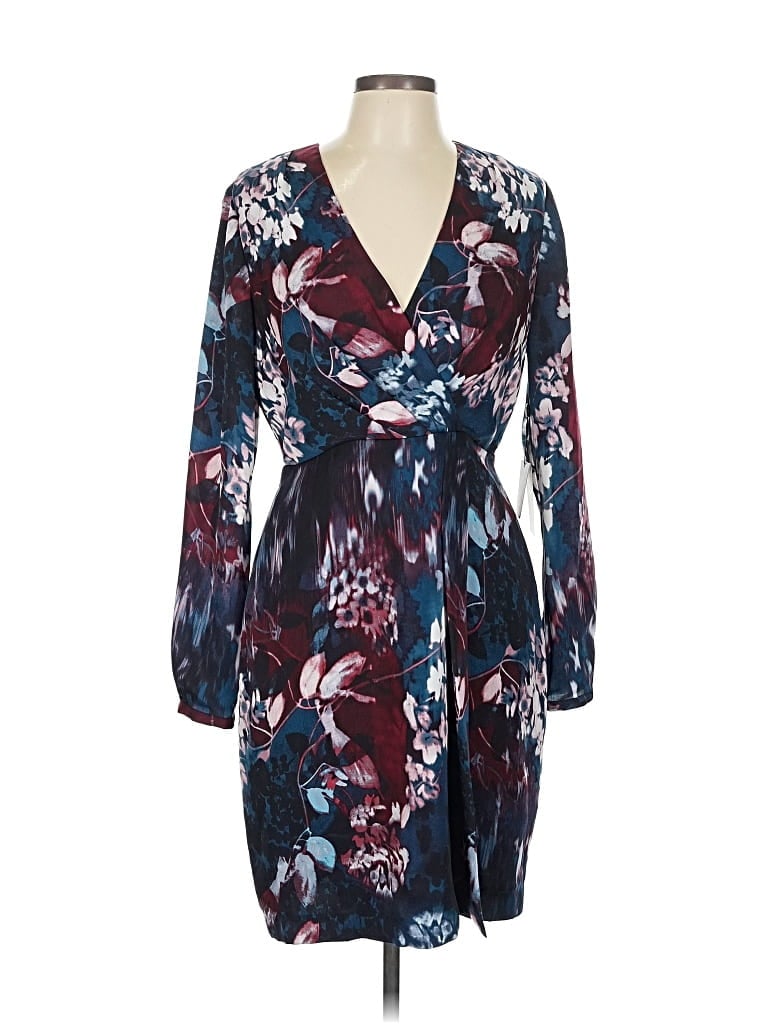 Adrianna Papell Cocktail Dress In Blue