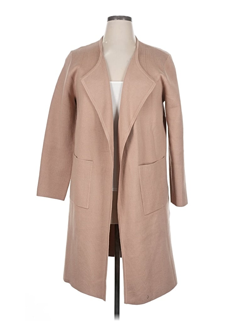 Pre-owned Merokeety Coat In Brown