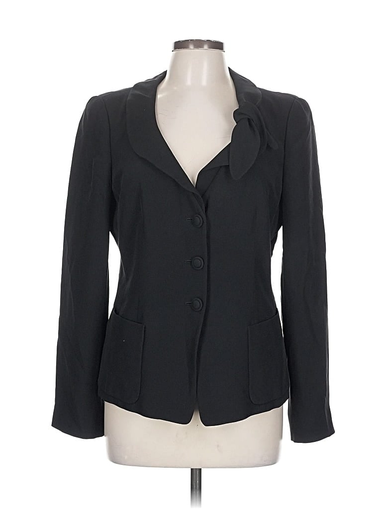 Pre-owned Armani Collezioni Blazer Jacket In Black