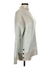 Bailey 44 Color Block Silver Turtleneck Sweater Size M - photo 4