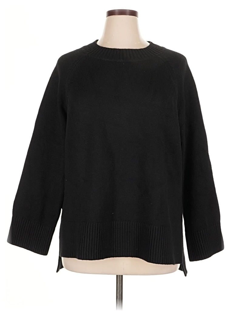 Pre-owned Haven Well Within Pullover Sweater In Black