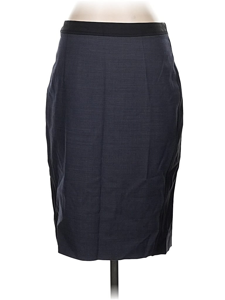 Pre-owned Elie Tahari Formal Skirt In Gray