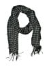 Geoffrey Beene 100% Acrylic Houndstooth Black Gray Scarf One size - photo 1