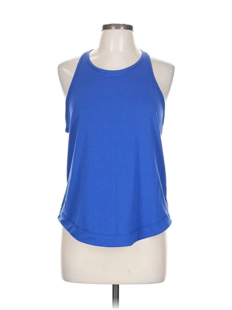 Pre-owned Sweaty Betty Tank Top Blue Halter Neckline Tops