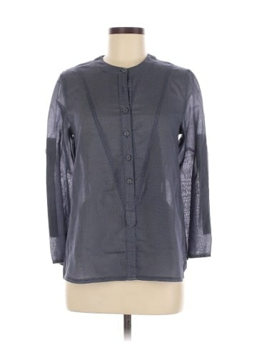 Lauren Moffatt 3/4 Sleeve Button-Down Shirt (view 1)
