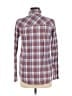 J.Crew Plaid Burgundy Purple Long Sleeve Button-Down Shirt Size 2 - photo 2